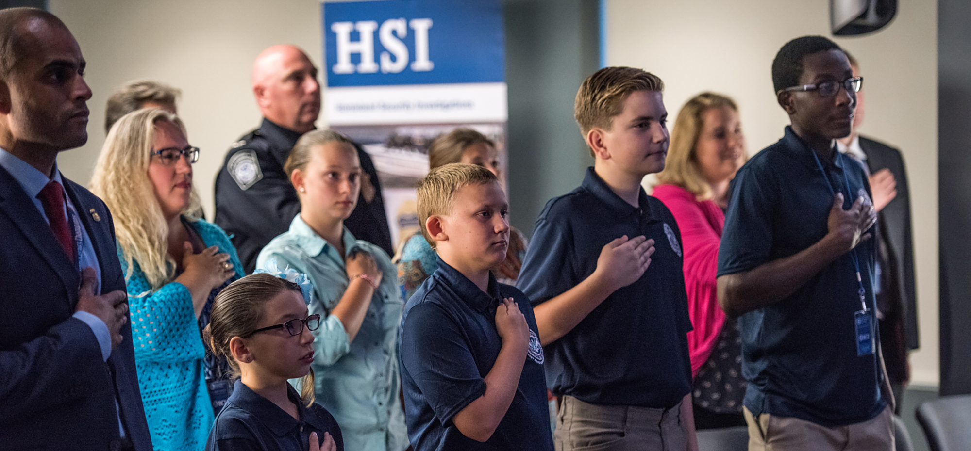 ICE holds HSI Cadet Program graduation