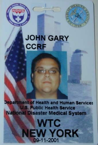 CDR John Gary's ID