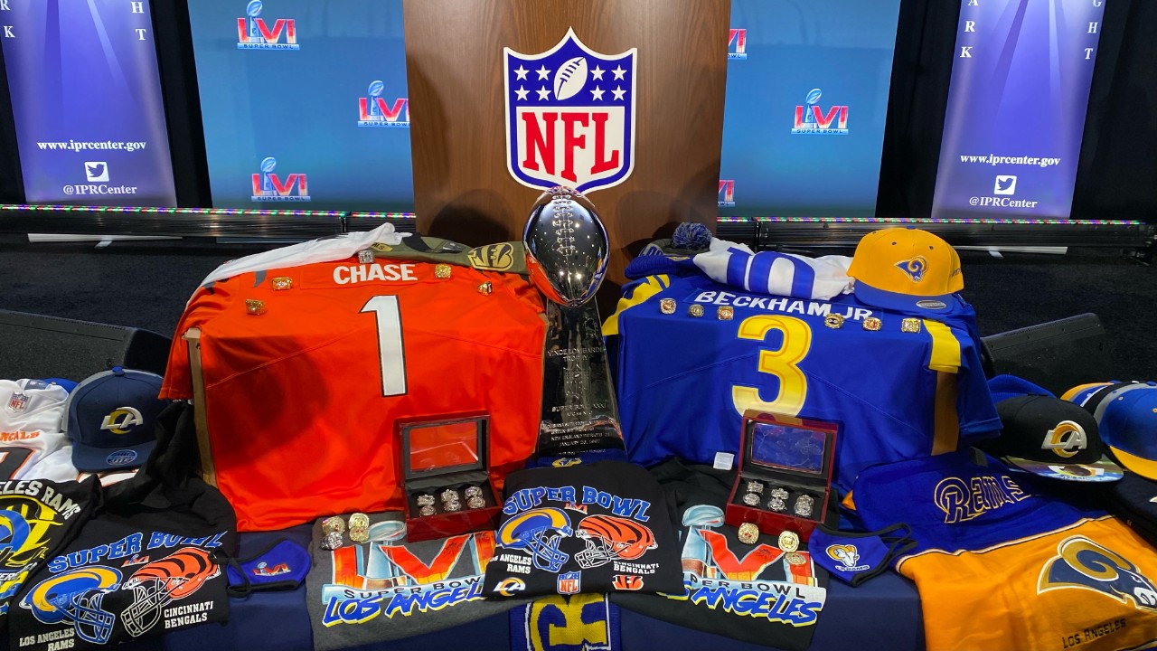 IPR Center seizes $97.8M in counterfeit sports merchandise during annual  Operation Team Player