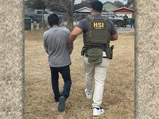 ICE HSI RGV, law enforcement partners arrest member of Cartel del Golfo during routine enforcement action 