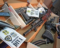 33 arrested, 28 guns seized in federally-led gang crackdown