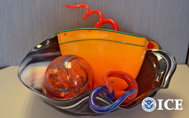 Seattle-area man who sold fake Chihuly glass pleads guilty to wire fraud