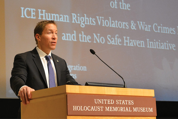 ICE commemorates 10th anniversary of the Human Rights Violators and War Crimes Program