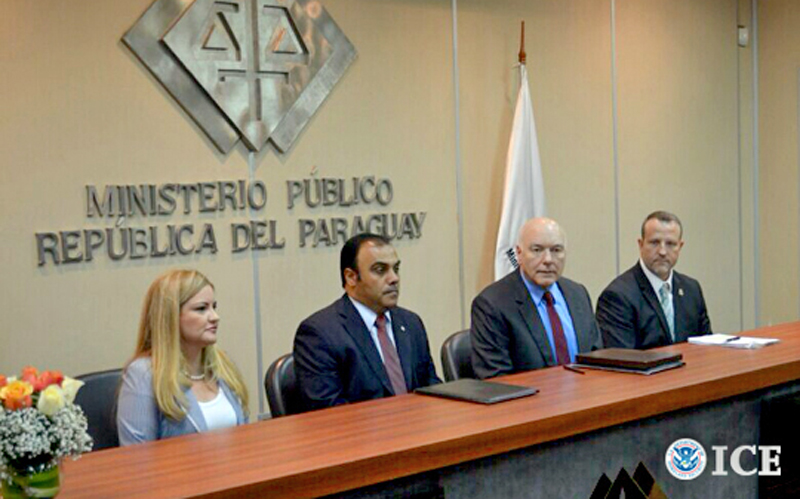 Paraguay signs agreement to improve information exchange regarding child pornography investigations.