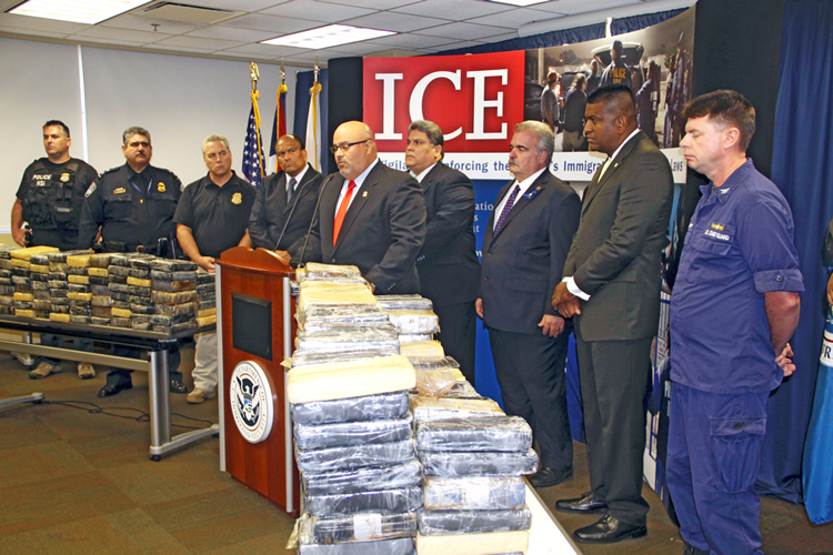 ICE, Caribbean Corridor Strike Force seize $50 million worth of cocaine, arrest 2