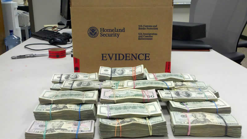 HSI Bulk Cash Smuggling Task Force in Ohio targets criminals' proceeds