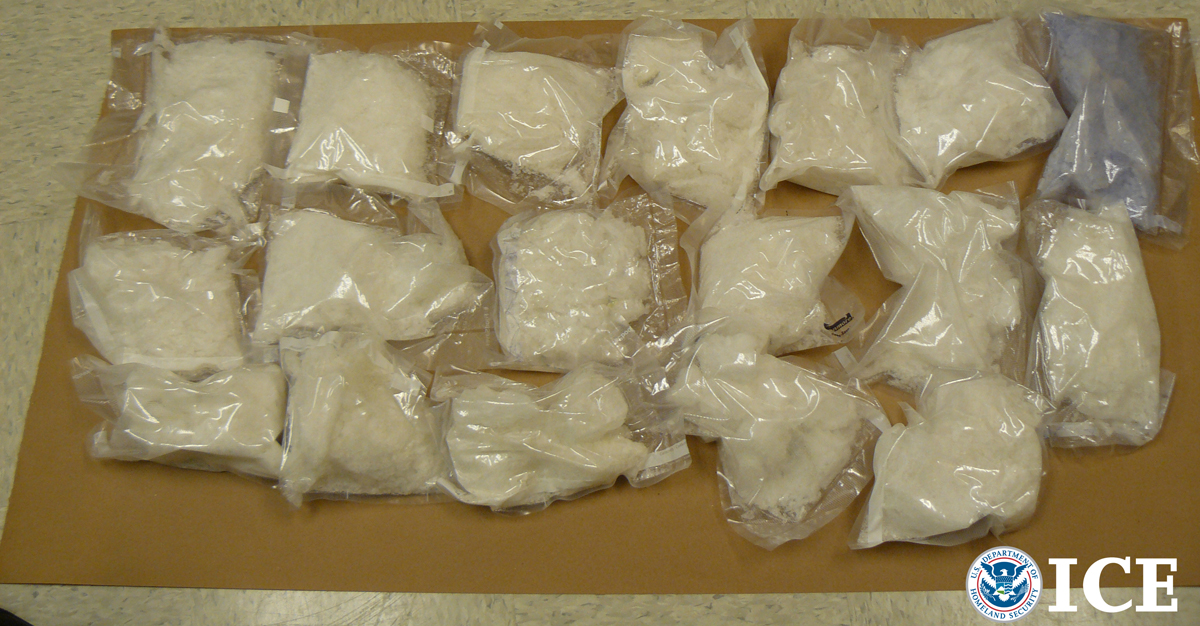 File photo of a drug seizure