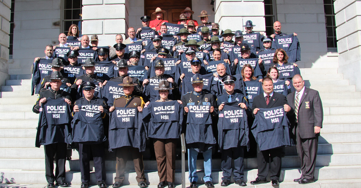 HSI, 30 law enforcement leaders announce new Maine Human Trafficking Task Force