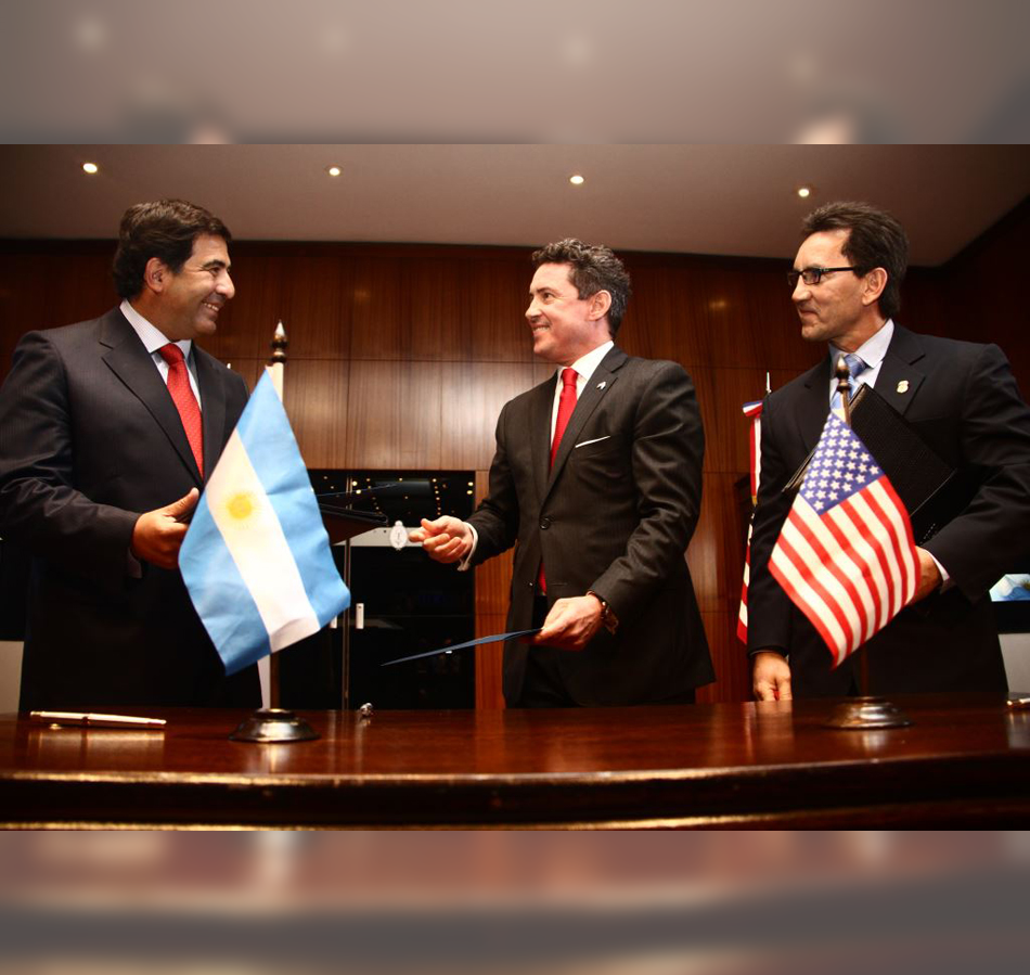 ICE, Argentine customs agency sign agreement establishing trade transparency unit