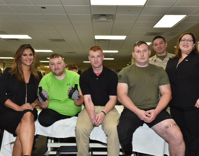 ICE visits America's heroes at Walter Reed National Military Medical Center