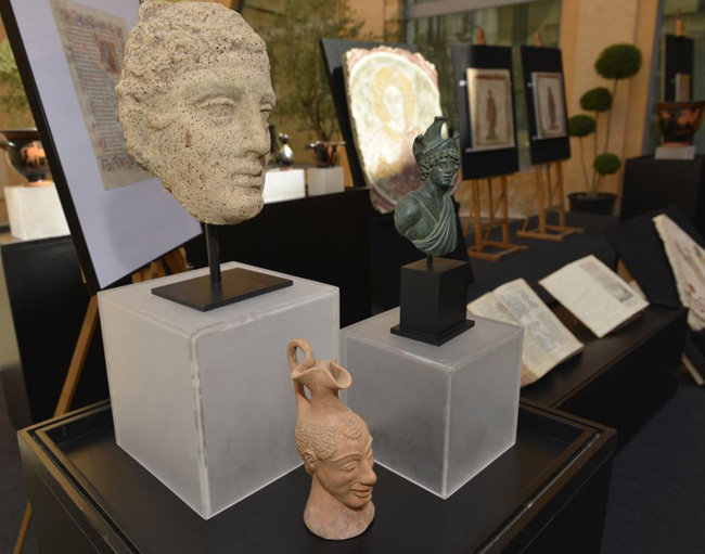 ICE participates in repatriation ceremony for stolen Italian artifacts
