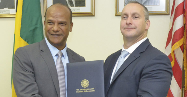 ICE, Jamaica sign memorandum of cooperation