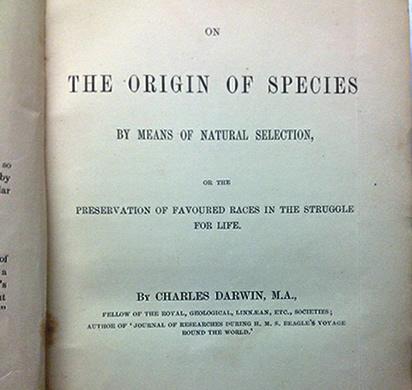 Ice Returns Stolen Charles Darwin Book Ice - 